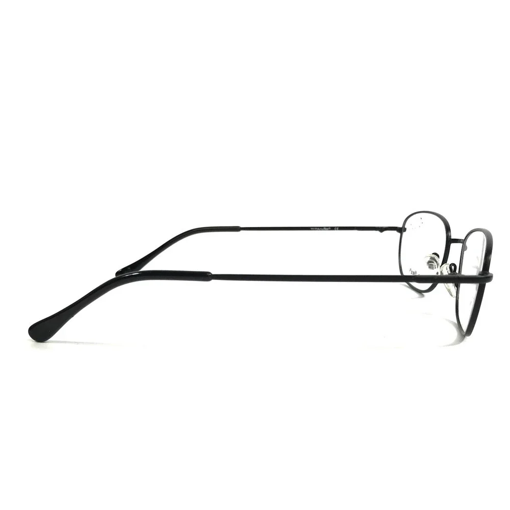 Titanflex Eyeglasses Frames M902 BLK Black Oval Wire Rim Titanium 51-19-140